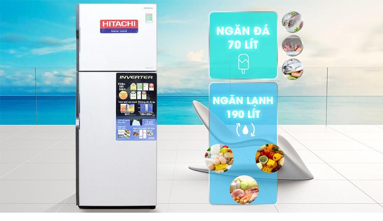 Tủ lạnh HITACHI R-H310PGV4 290L