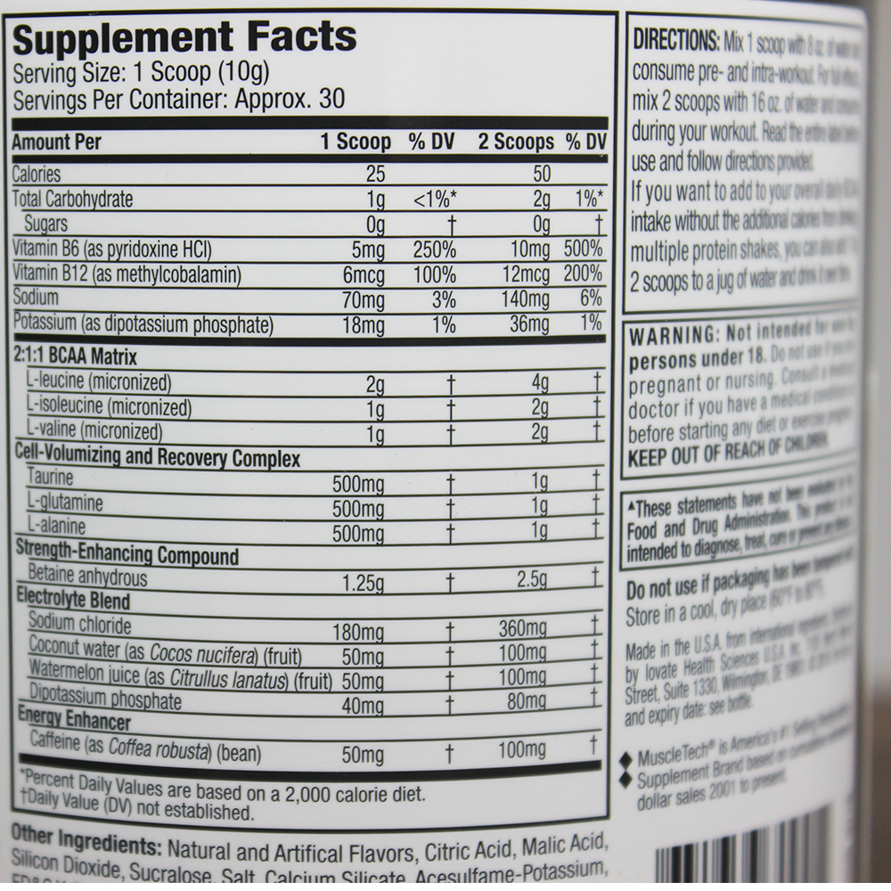 MuscleTech Amino Build Next Gen, 30 Servings