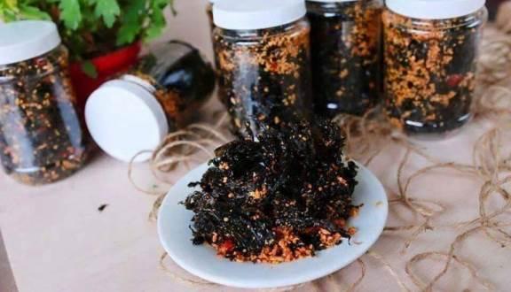 Rong biển cháy tỏi 100G combo 6 hộp