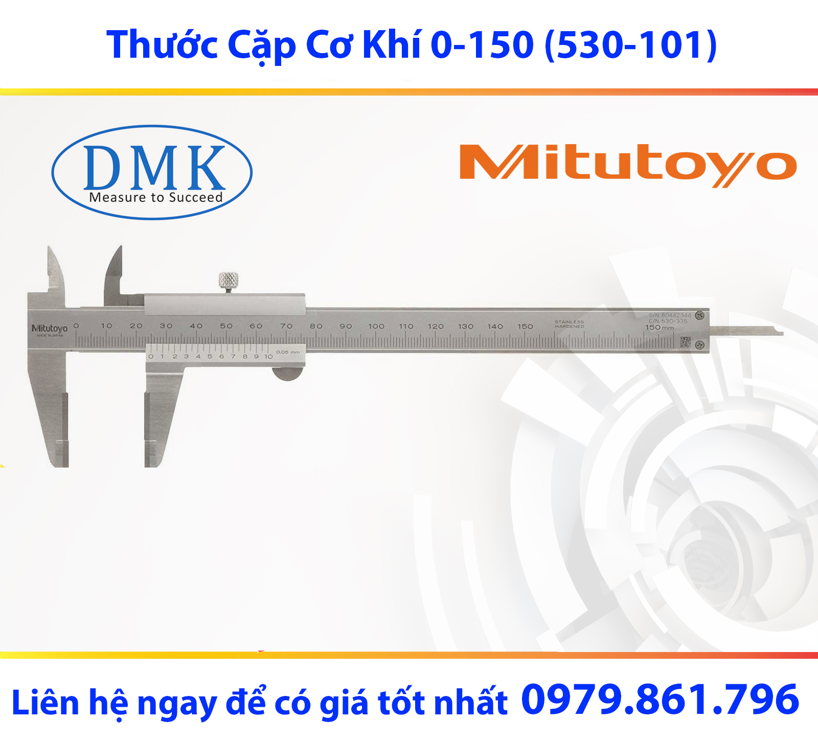 Thước cặp du xích Mitutoyo 530-101 6inch