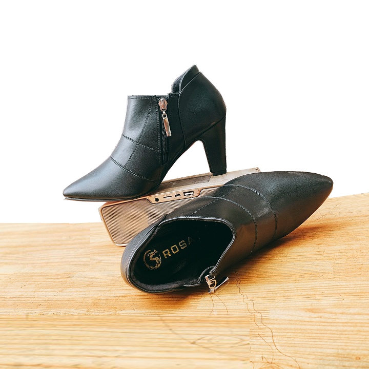 Giày Boot Nữ Cổ Thấp Rosata RO27