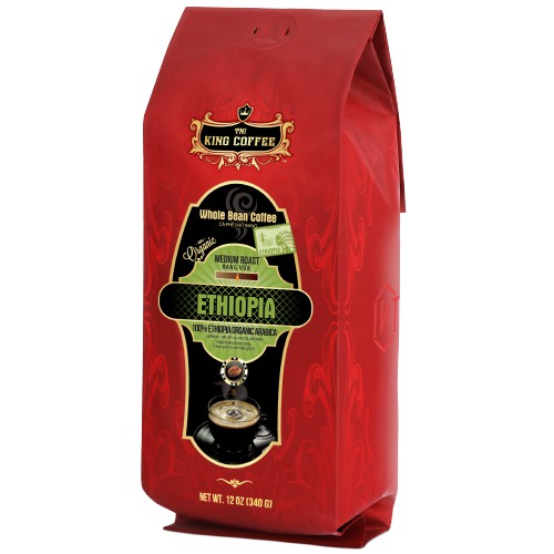 Cà Phê King Coffee Arabica Ethiopia 340g
