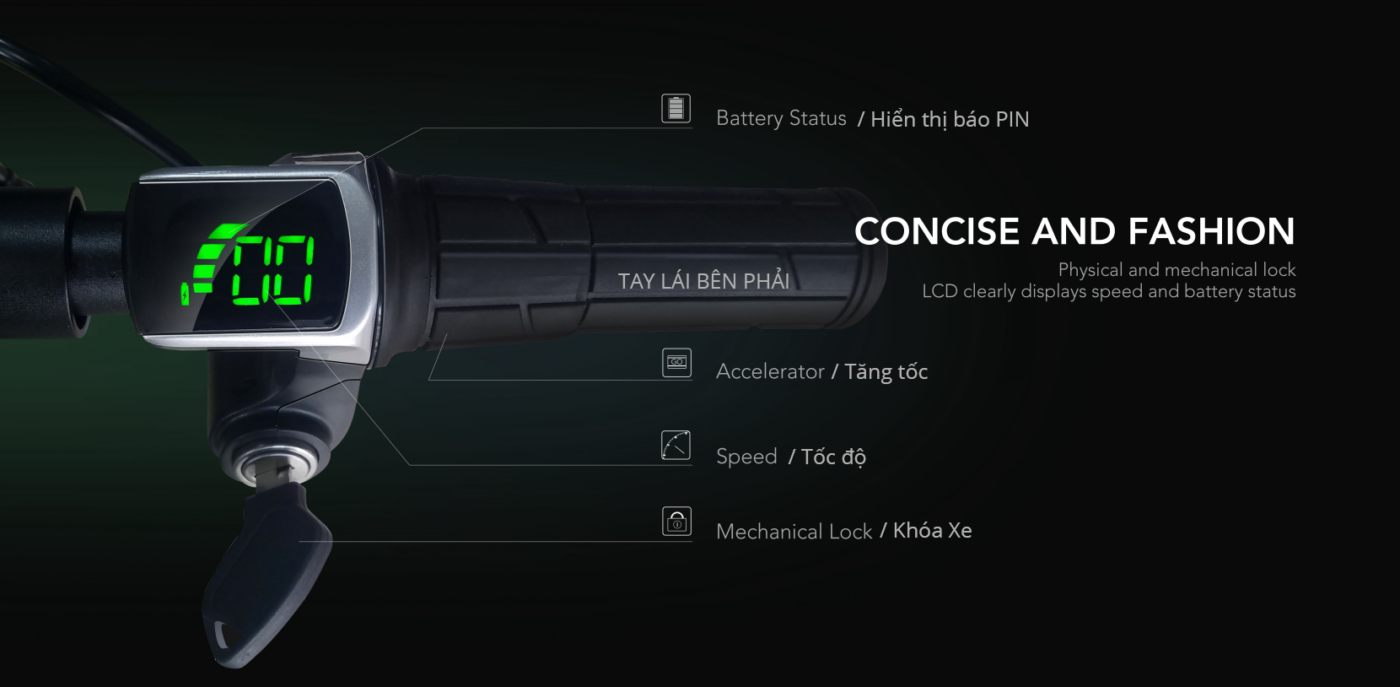 Xe điện scooter thể thao Homesheel FTN S1