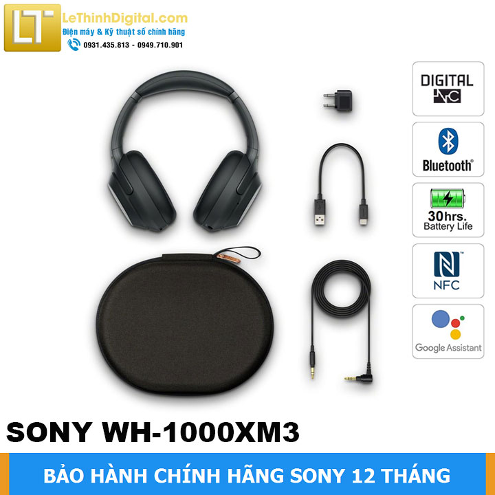 Tai Nghe Bluetooth Sony WH-1000XM3