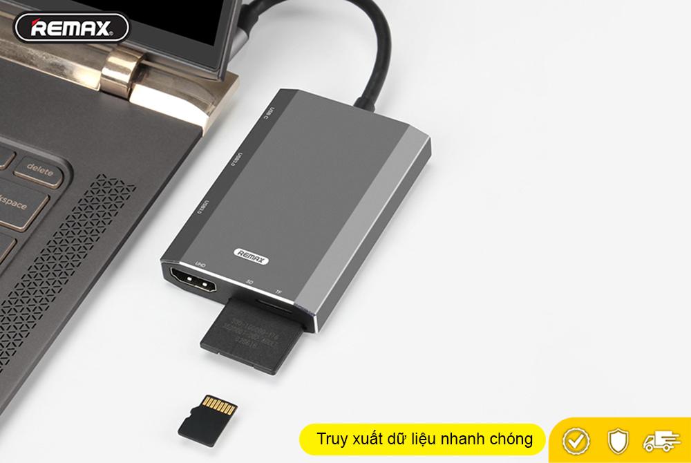 Hub chuyển đổi Remax RU-U30 6 in 1