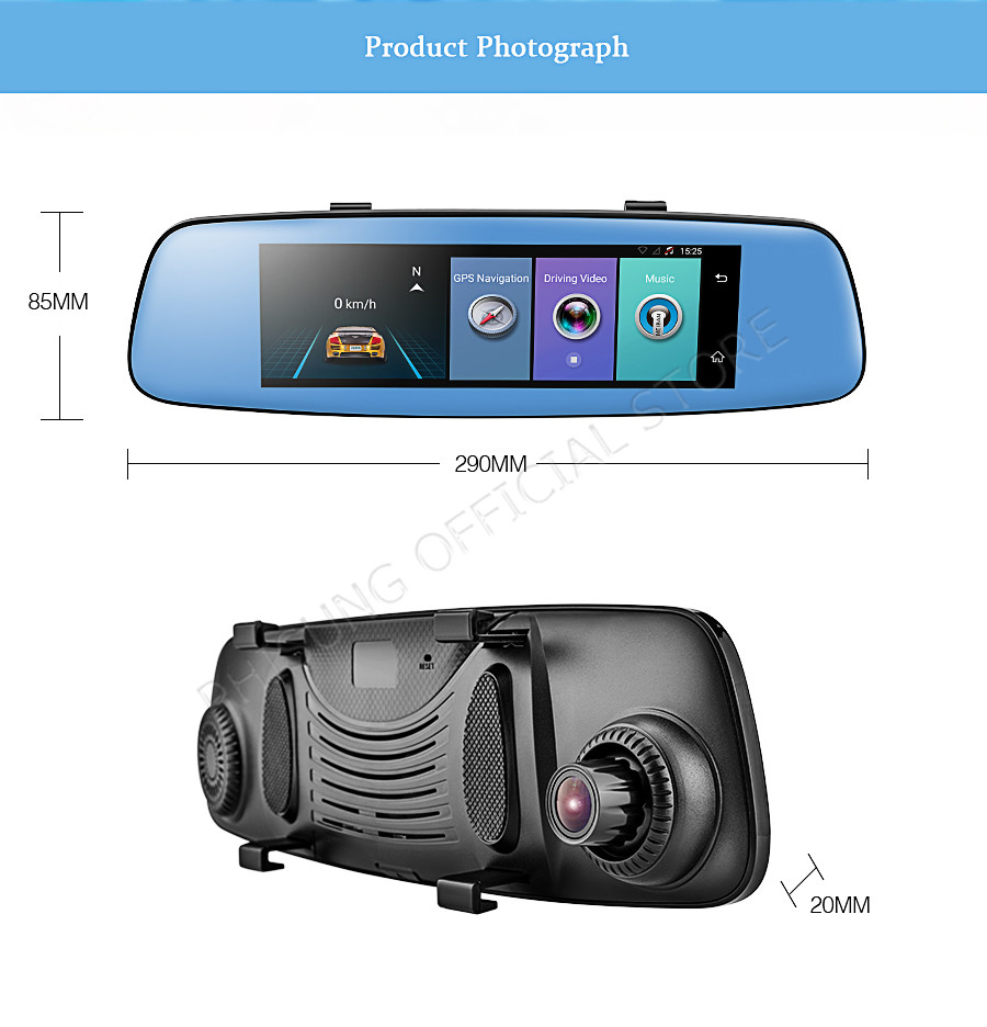 Camera Hành Trình Gương E06