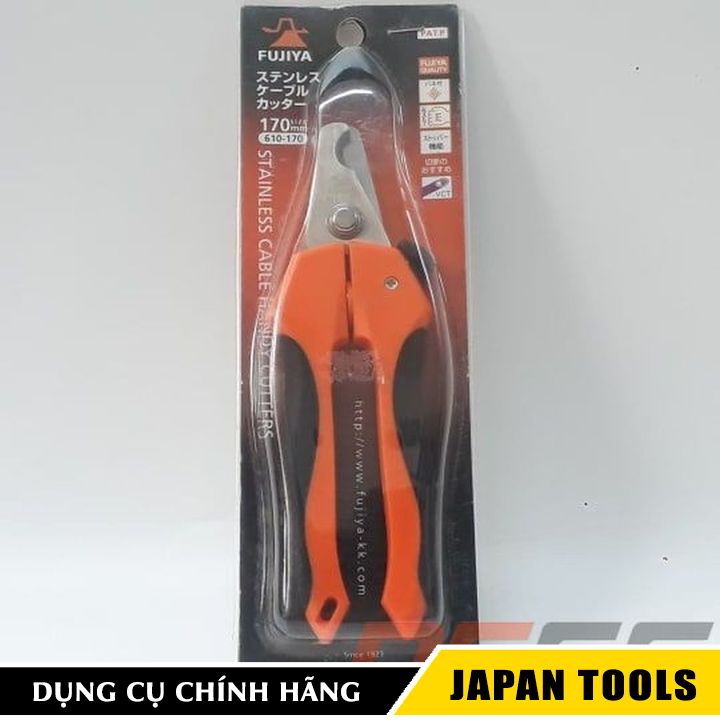 Kìm Cắt Cáp Không Gỉ Fujiya 610-170