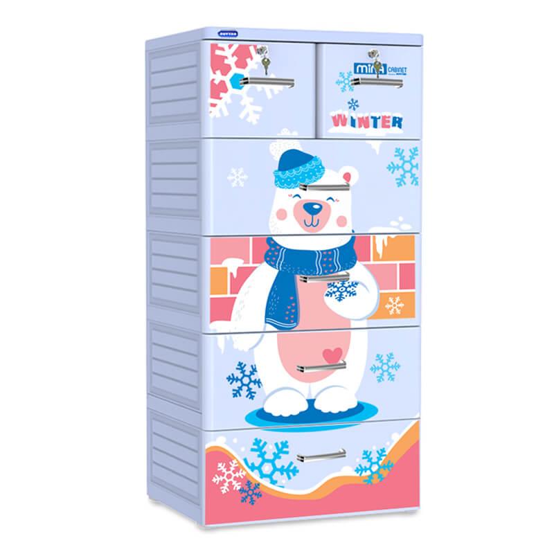 Tủ nhựa Duy Tân MINA 5 tầng