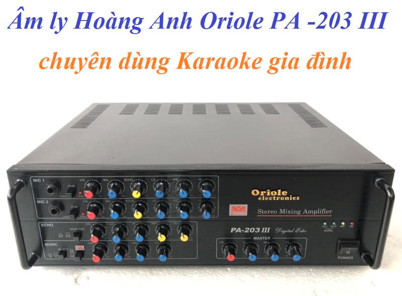 Amply Hoàng Anh Oriole PA-203III