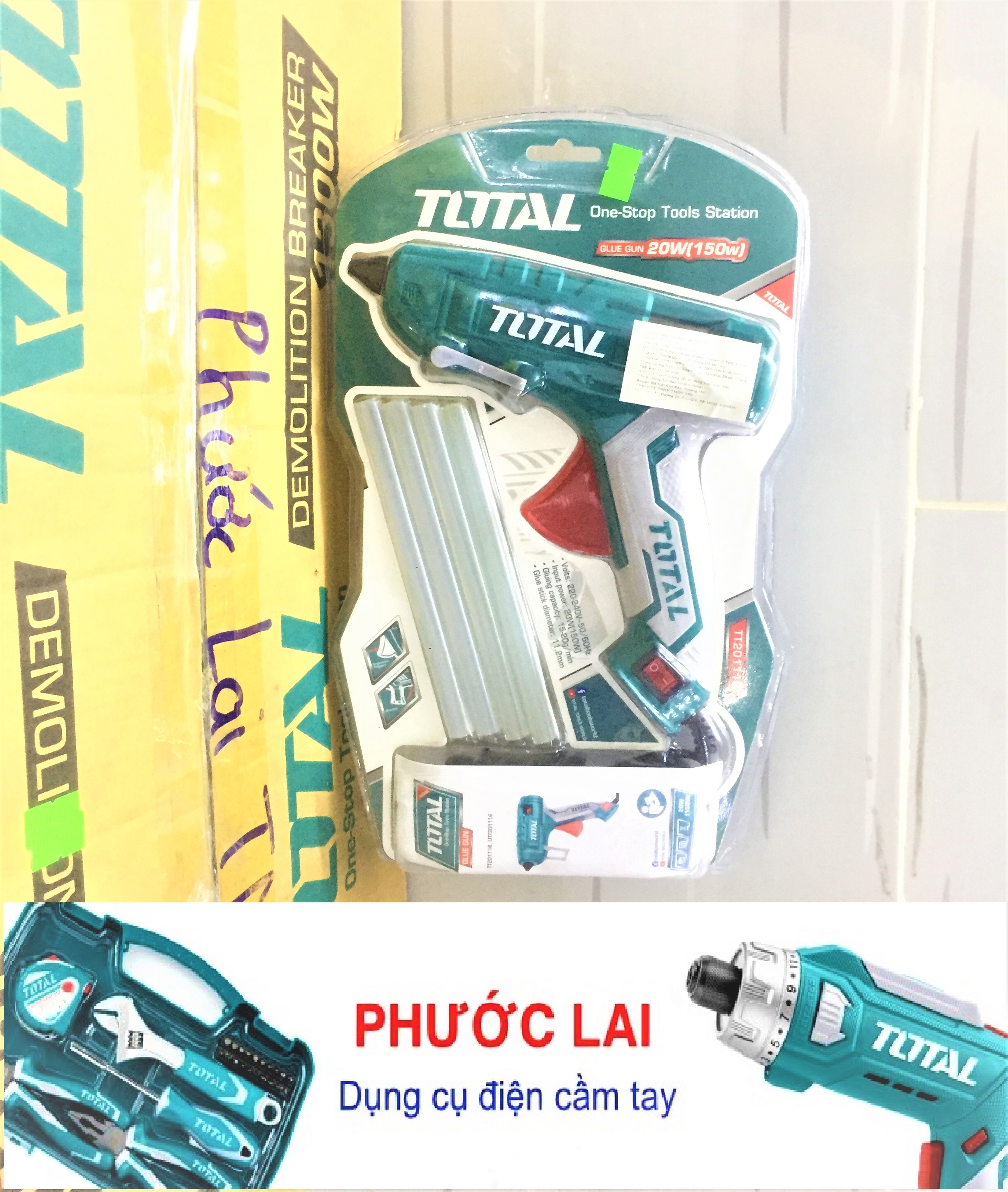 SÚNG BẮN KEO TOTAL TT201116