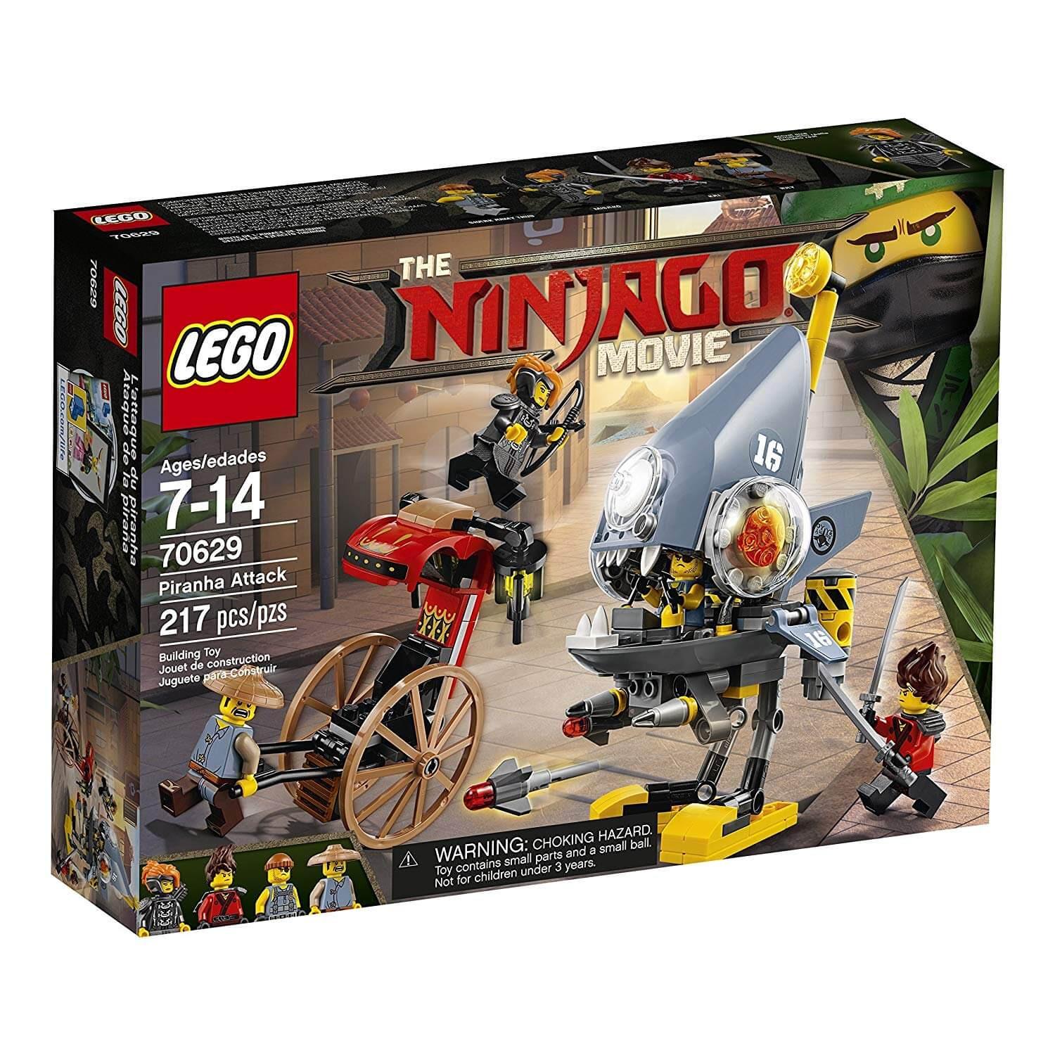 Đồ chơi lắp ráp Lego Ninjago 70629 - Người Máy Cá Mập đại chiến các Ninja