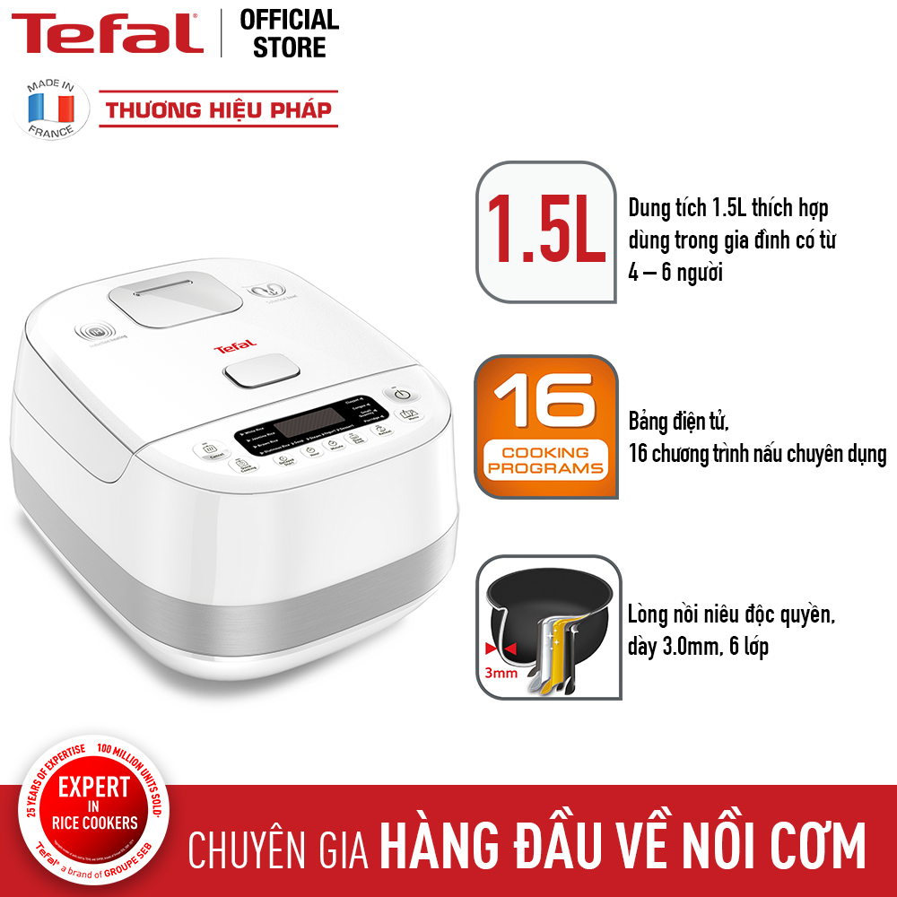 Nồi cơm cao tần Tefal RK808168