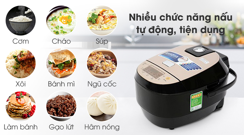 Nồi cơm điện Midea MB-HS5007 1.8L