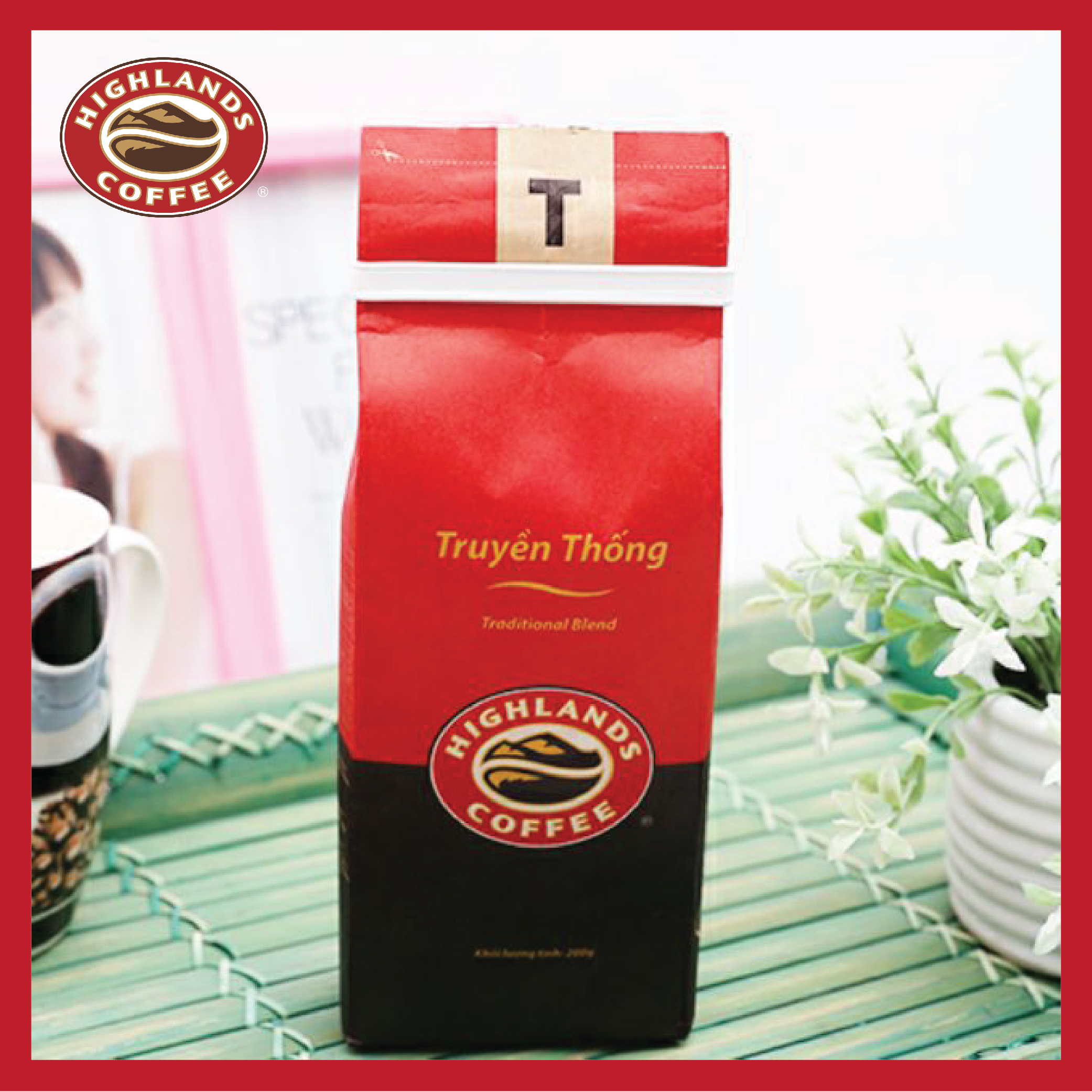 Cà Phê Highlands Coffee Truyền Thống 200g