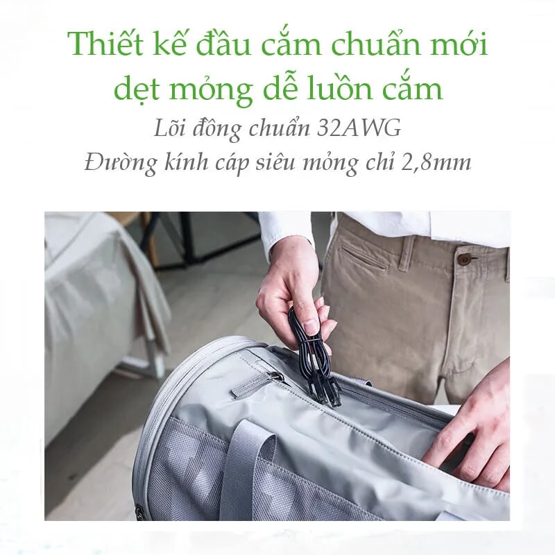 CÁP MẠNG CAT6A UTP OD2.8 UGREEN 70332