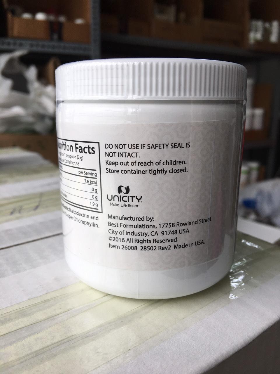 Bột Diệp Lục Unicity