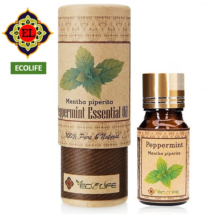 Tinh dầu nguyên chất bạc hà Ecolife 10ml