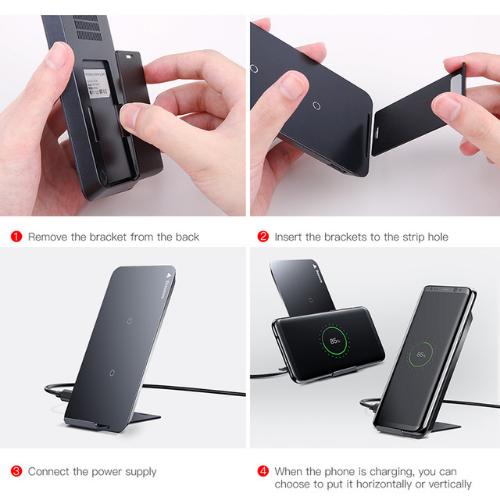 Đế sạc nhanh không dây Baseus WiC1
