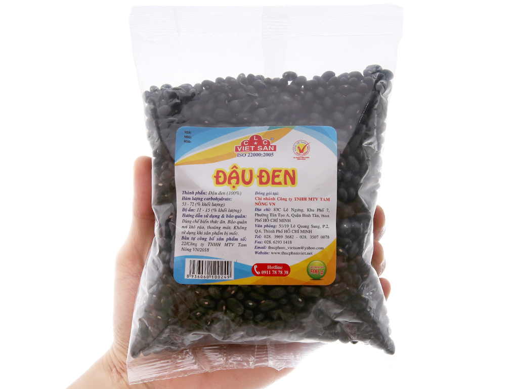 Đậu đen Việt San 500g