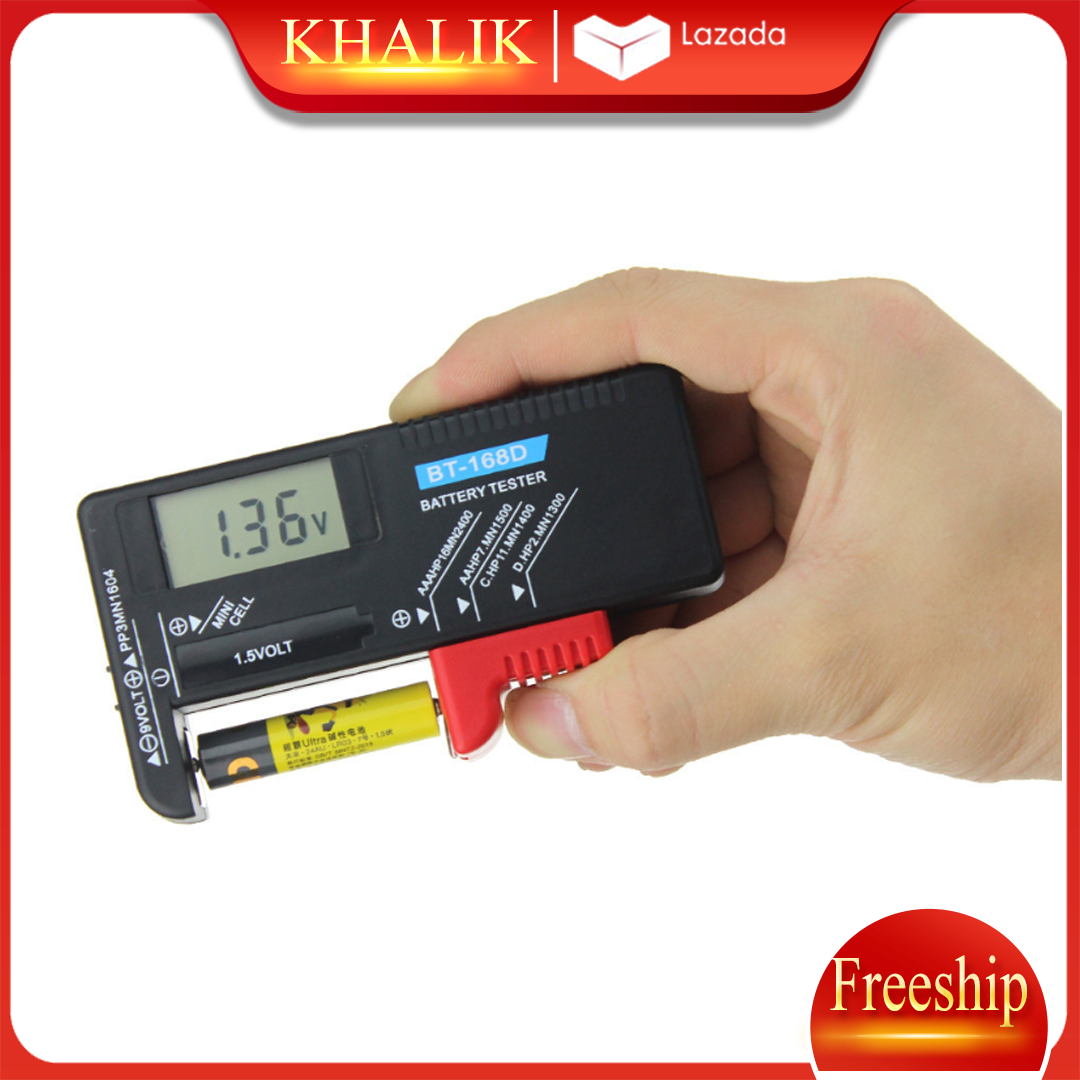 Máy đo dung lượng pin kỹ thuật số BT-168Dn