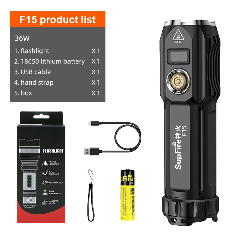 ĐÈN PIN SUPFIRE F15-T