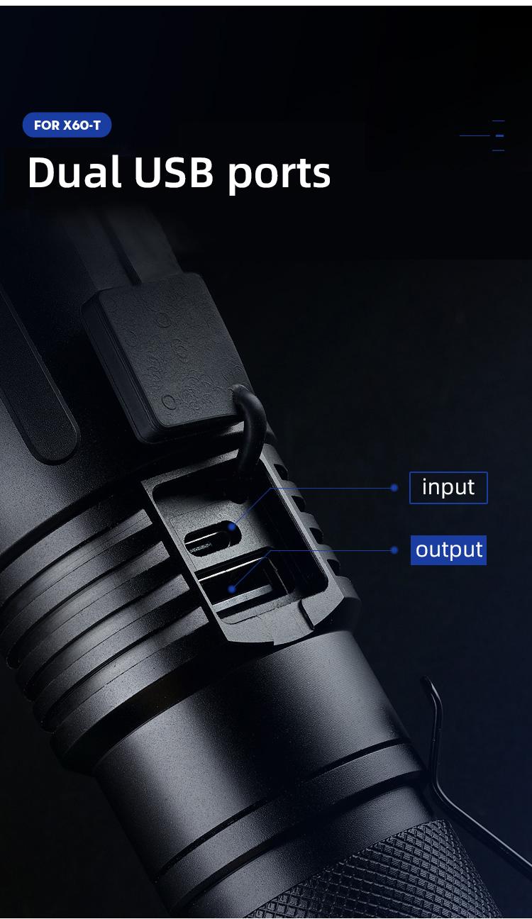 ĐÈN PIN SUPFIRE X60-T