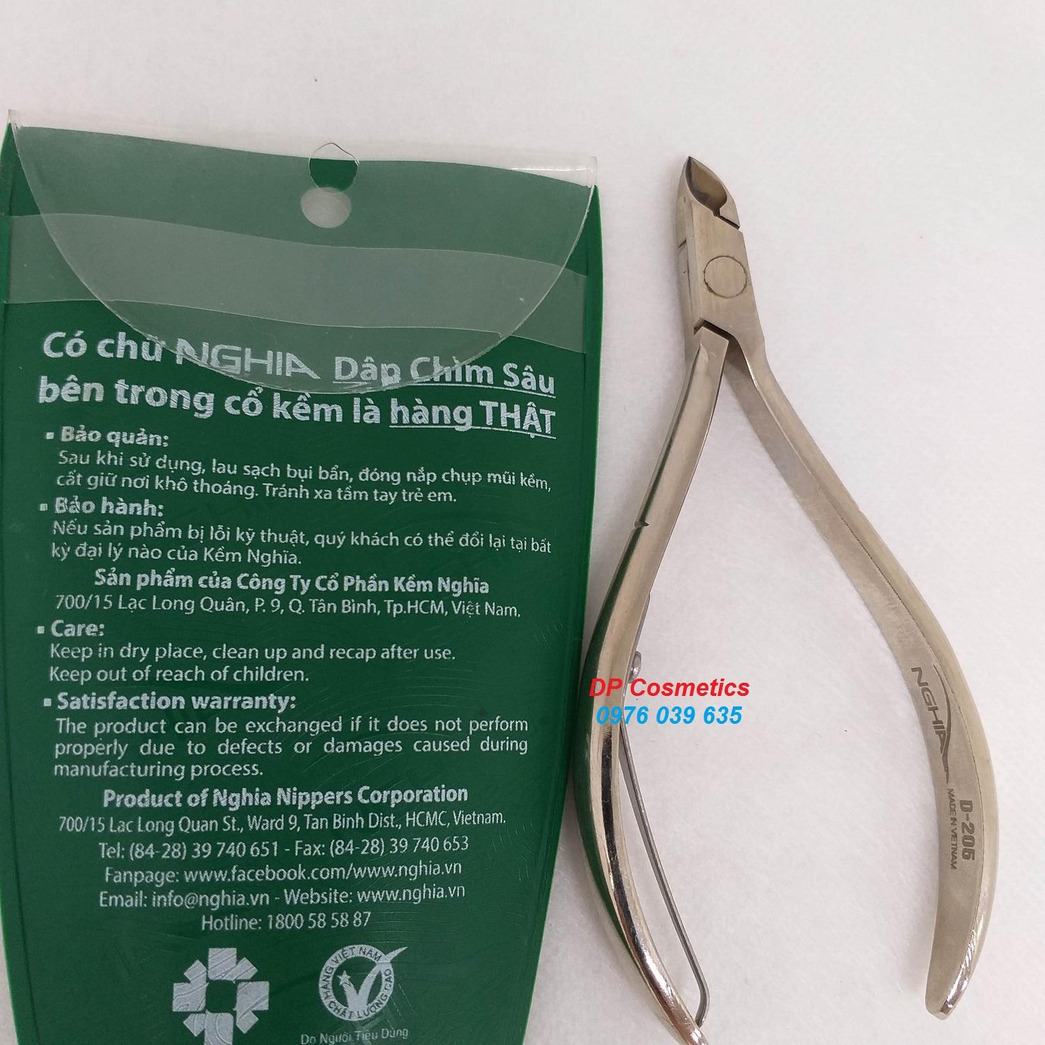 Kềm Cắt Da Kềm Nghĩa D.205