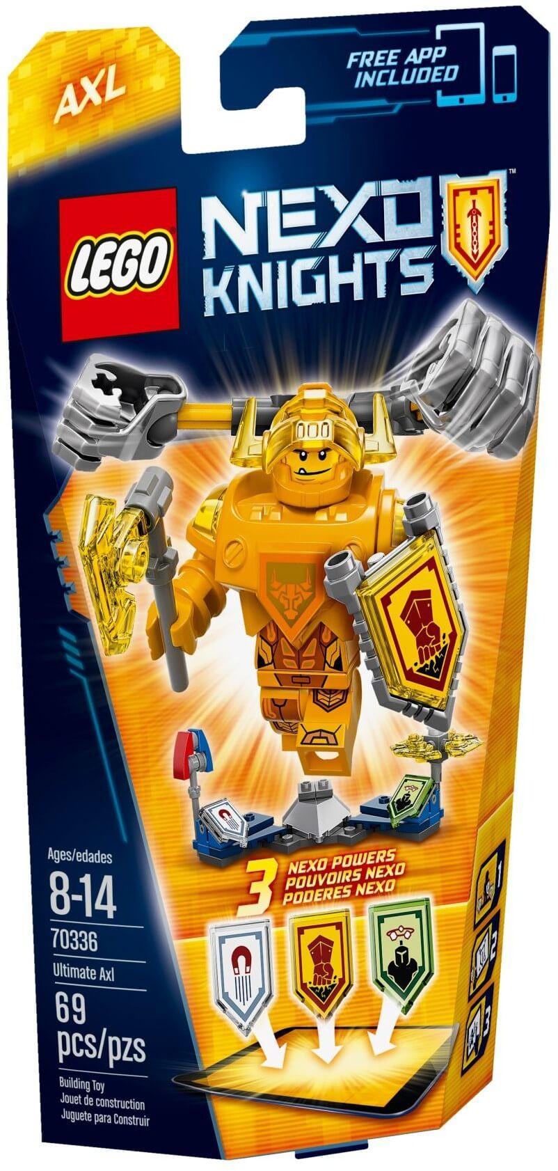 Bộ xếp hình Hiệp sĩ Axl Lego Nexo Knights 70336