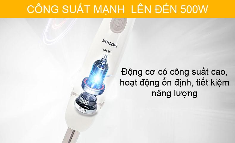 Máy xay sinh tố cầm tay Philips HR1608