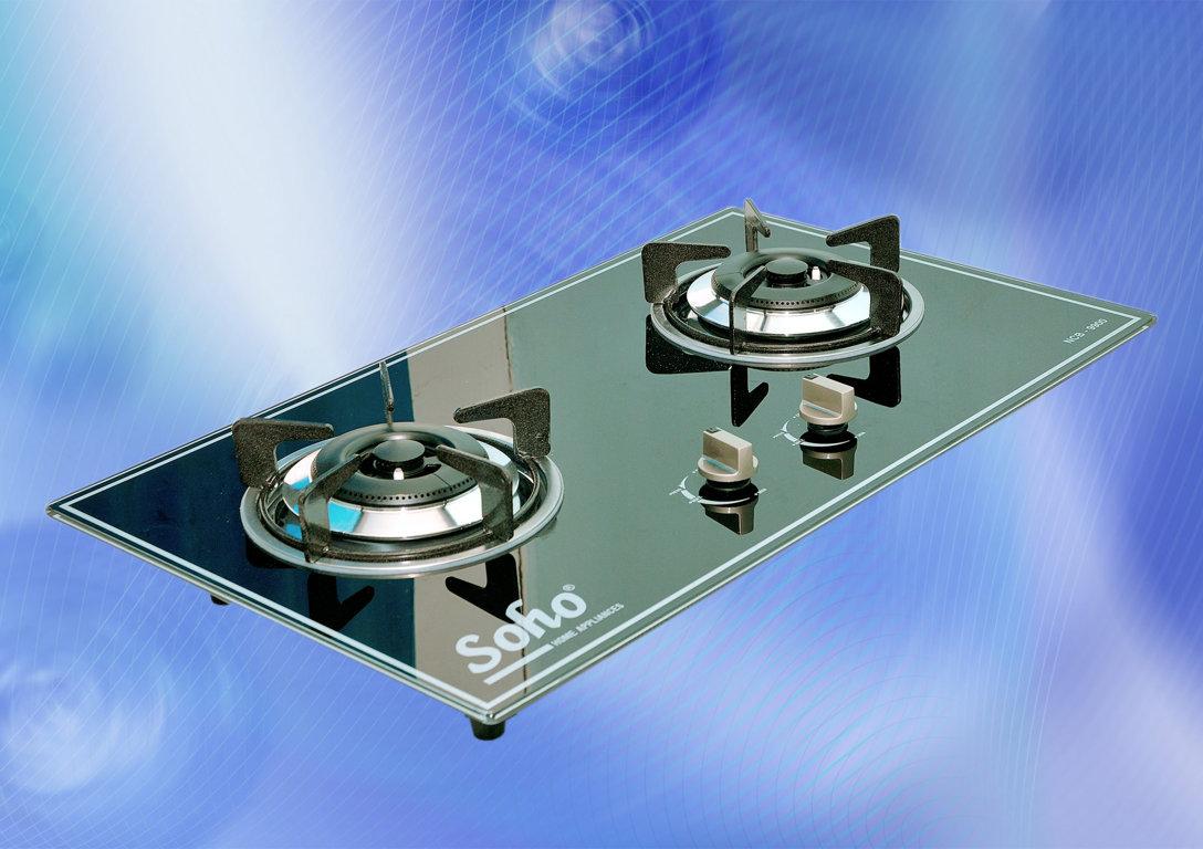 Bếp gas âm kính Soho 9900
