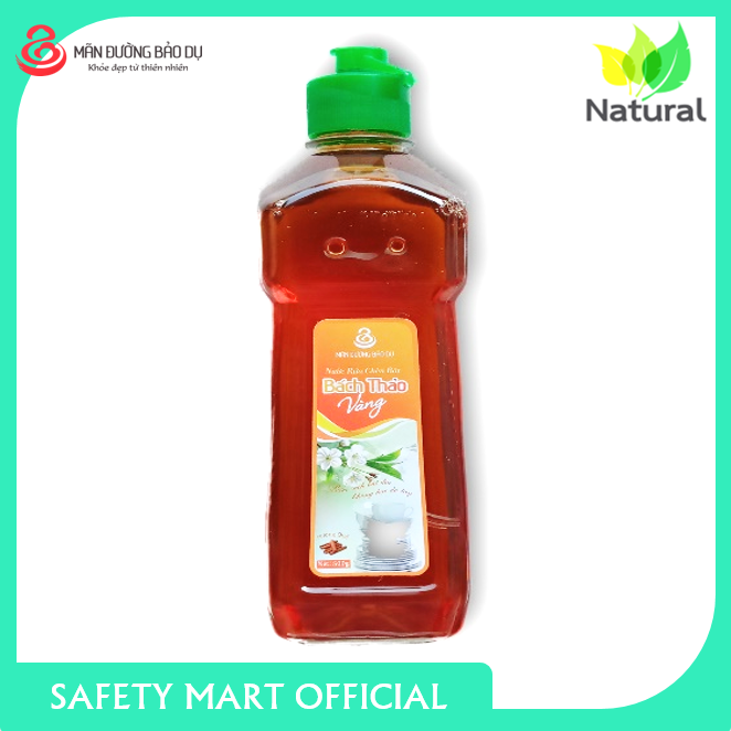 Nước rửa chén Bách Thảo vàng hương quế 500g