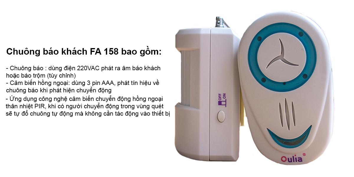 CHUÔNG CỬA OULIA