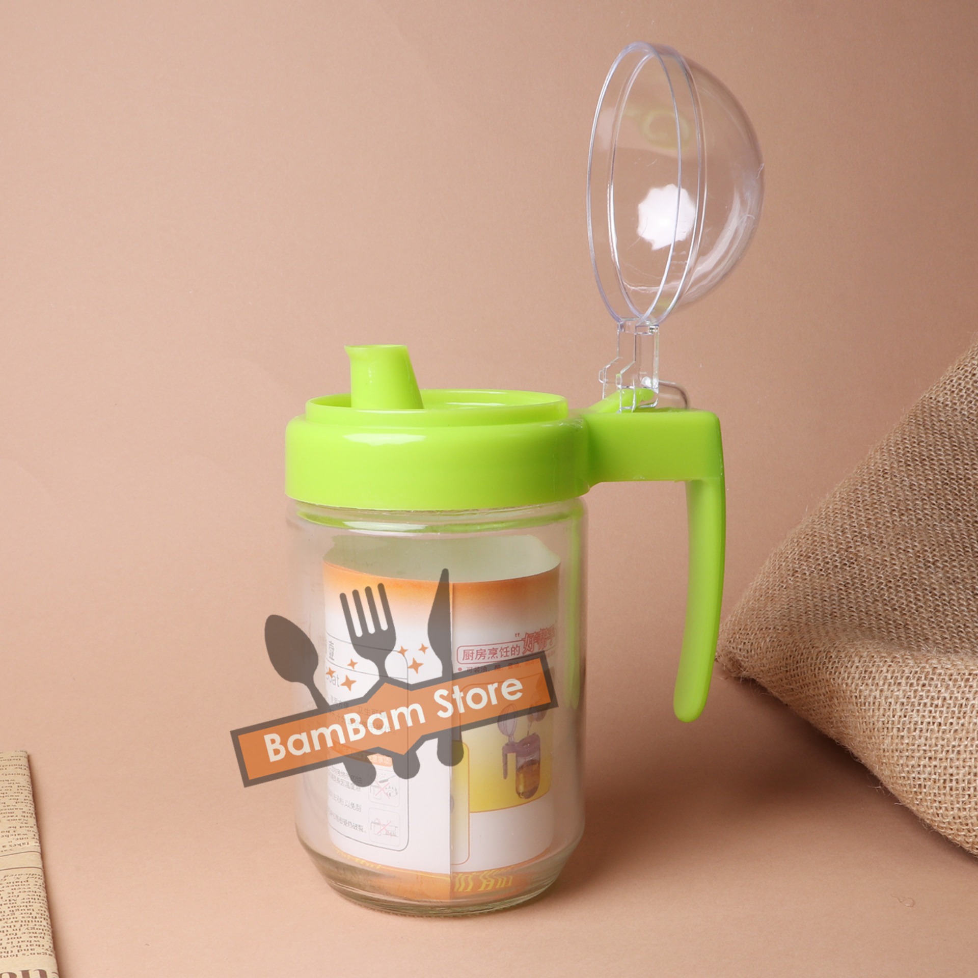 BÌNH THỦY TINH ĐỰNG DẦU ĂN BTN03 300ML