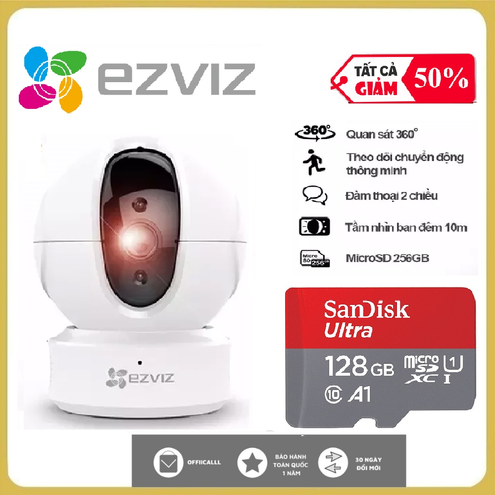 Camera IP Wifi Ezviz CS-CV246 - 1080P, 2MP