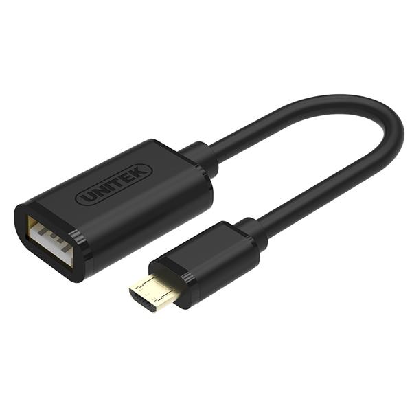 Cáp kết nối OTG MicroUSB Unitek Y-C438