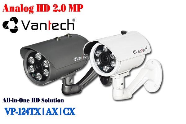 Camera AHD hồng ngoại Vantech VP-124AX - 2MP