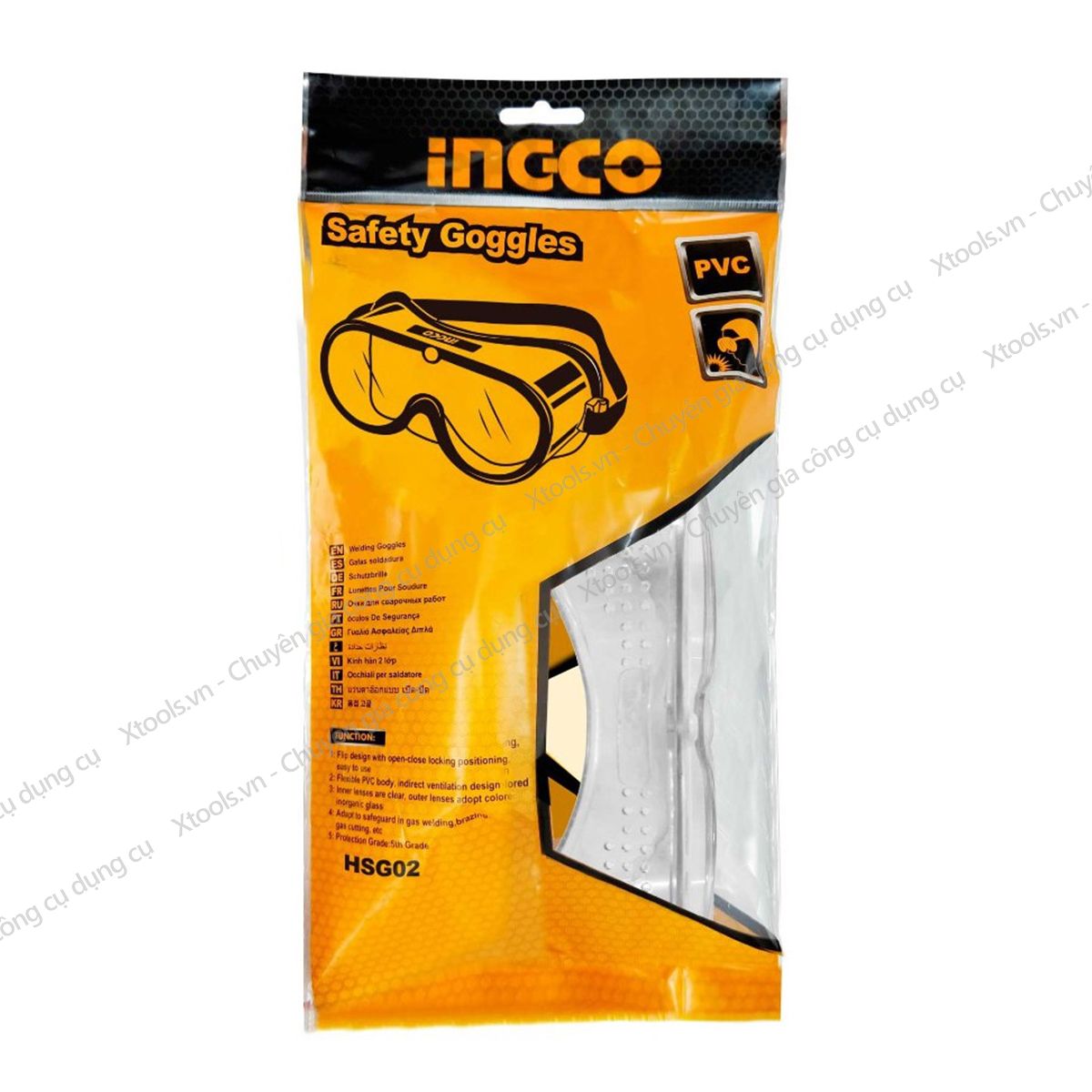 Kính bảo hộ INGCO HSG02