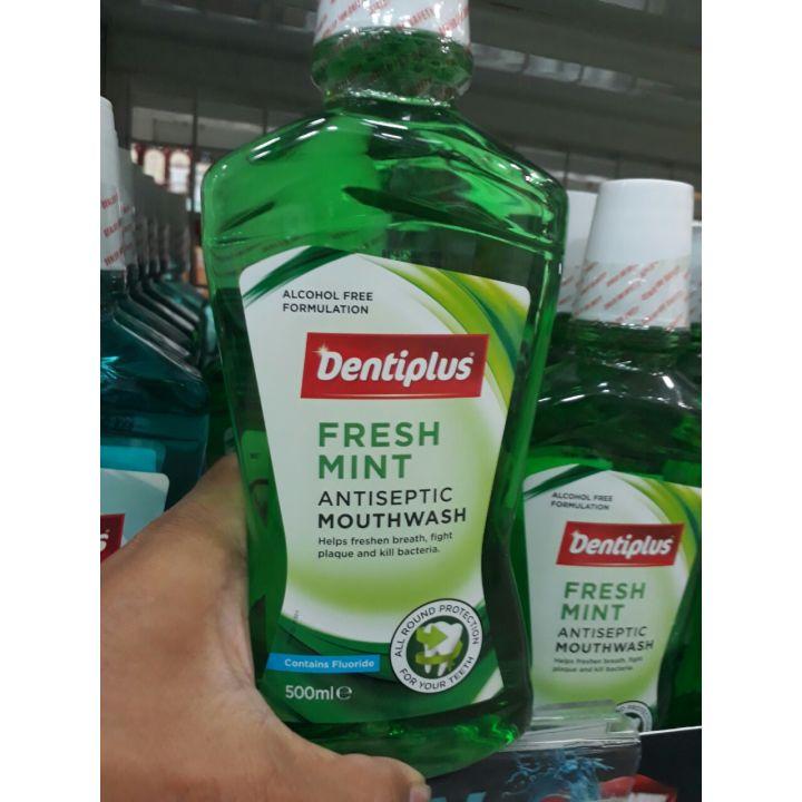 Nước Súc Miệng Dentiplus bạc hà