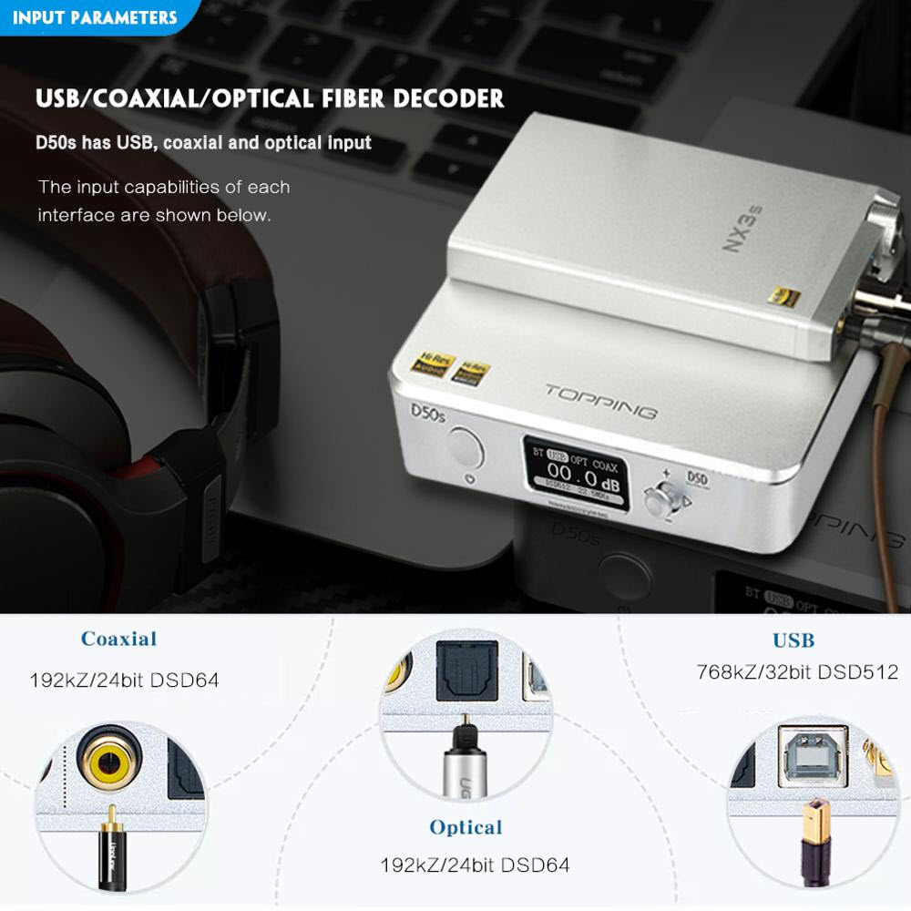 DAC giải mã Topping D50S