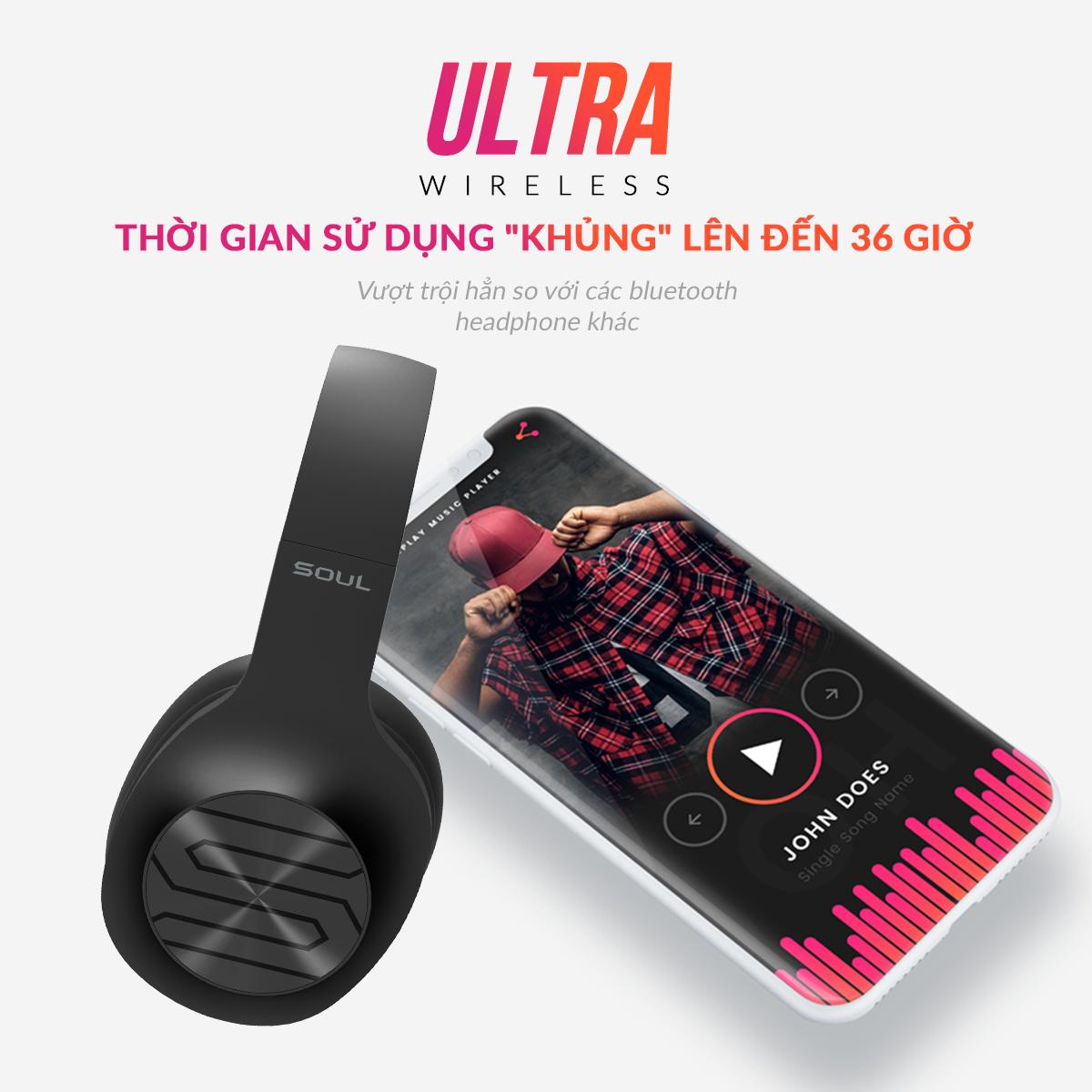 Tai nghe - Headphone Soul Ultra Wireless