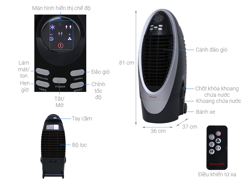 Máy Làm Mát Không Khí HONEYWELL CS10XE