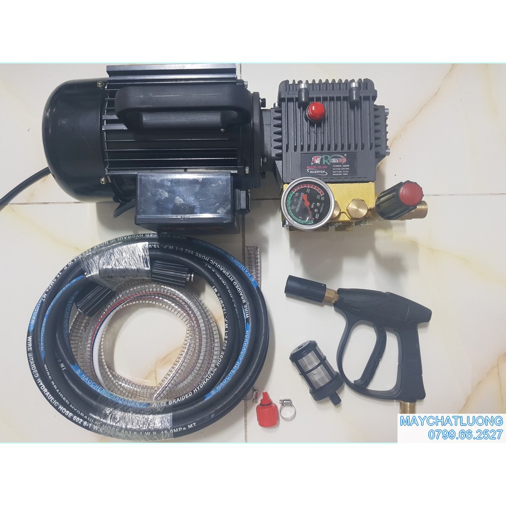 MÁY RỬA XE CAO ÁP ROMANO QL390