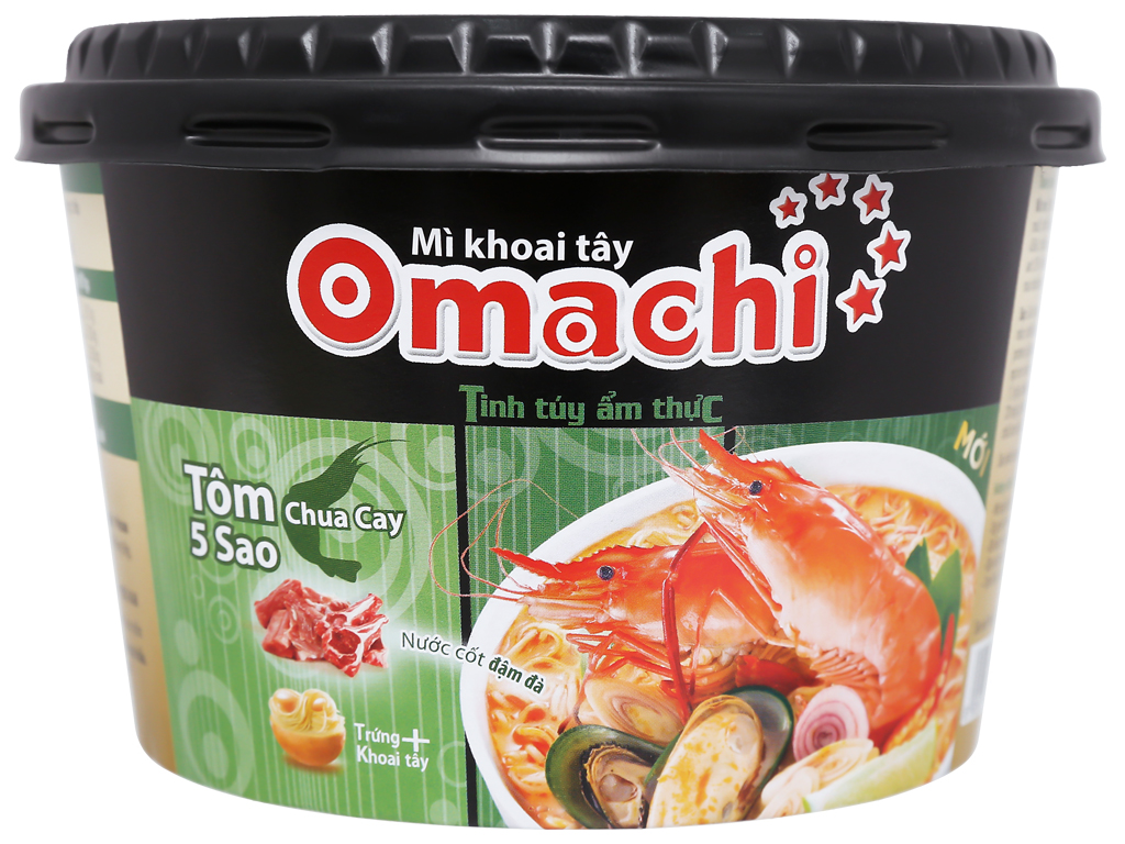 Mì Omachi Xốt Bò Hầm 92g