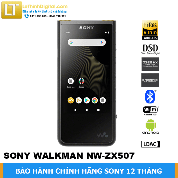 Máy Nghe Nhạc Sony NW-ZX507
