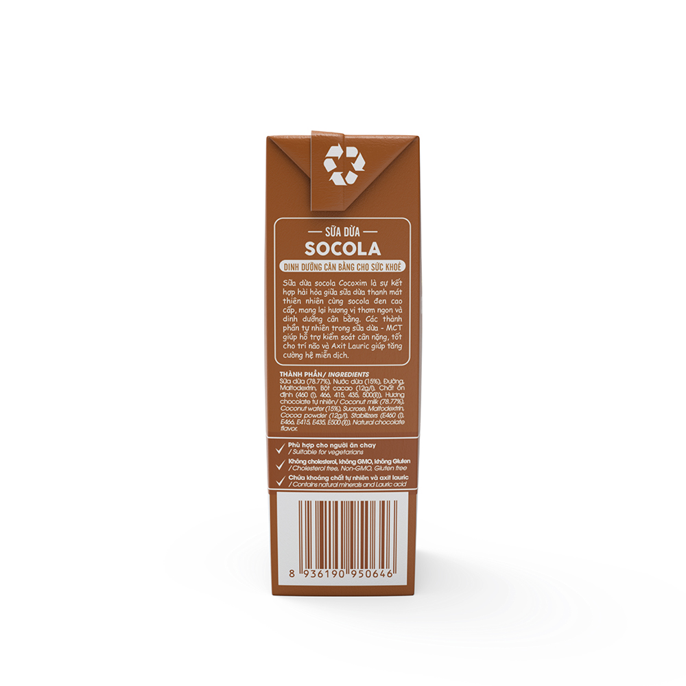 Sữa Dừa Cocoxim Chocolate 330Ml