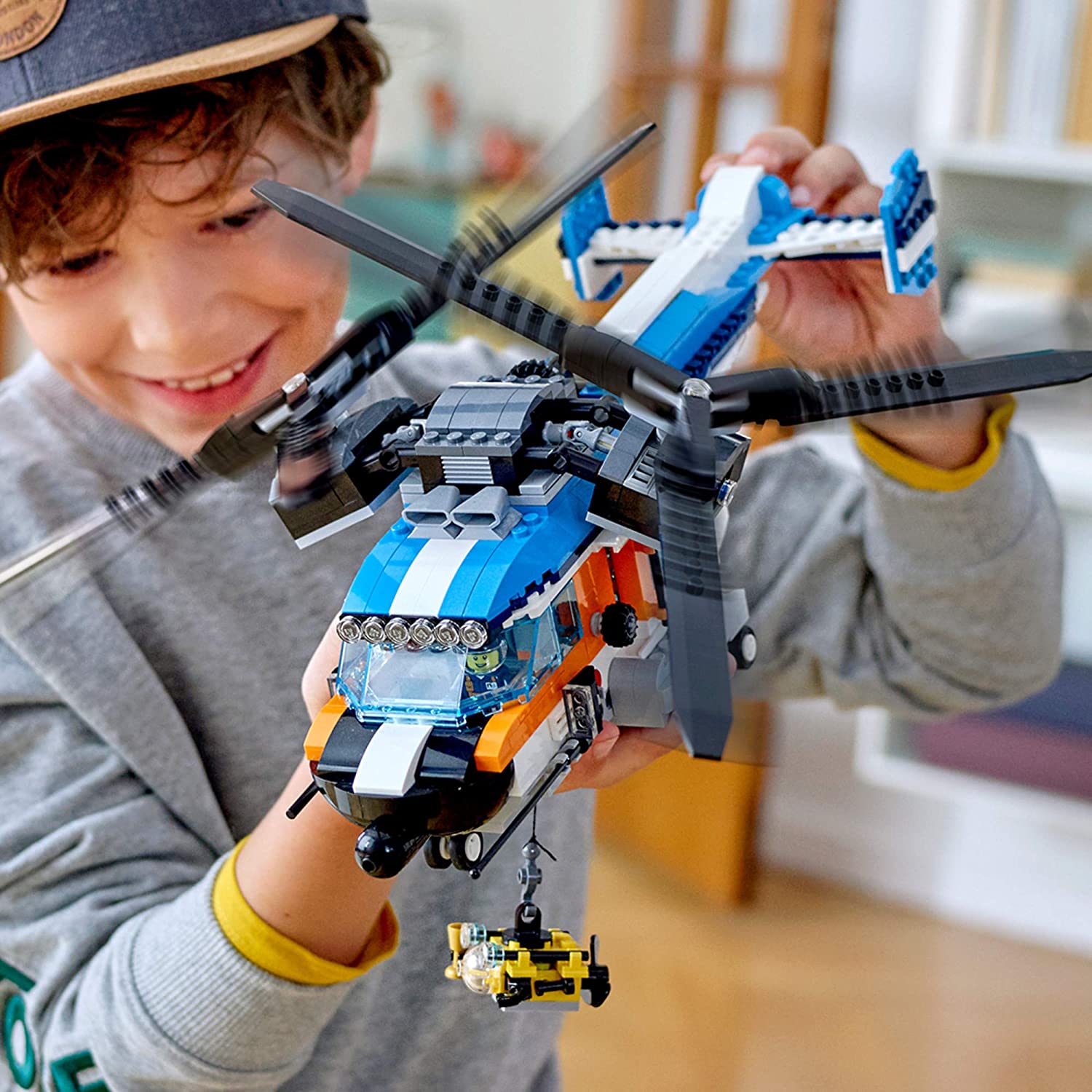 LEGO CREATOR 31096 Trực Thăng Cánh Quạt Kép