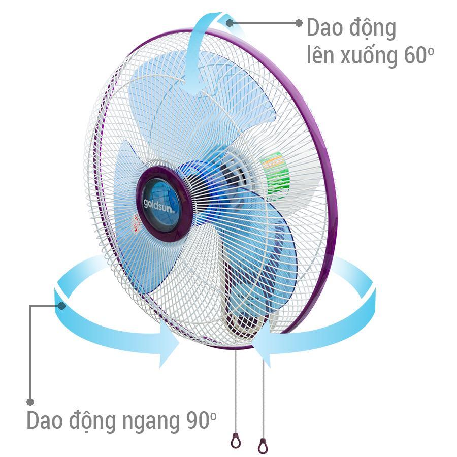Quạt Treo Tường Goldsun W4001