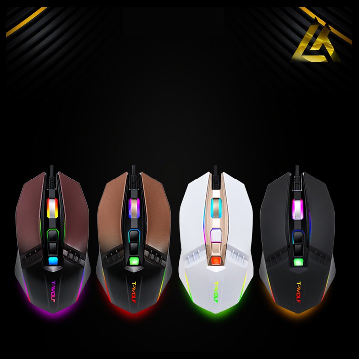 Chuột T-Wolf V8 LED