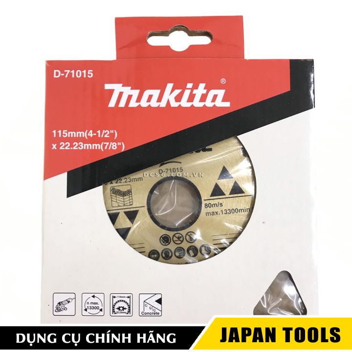 LƯỠI CẮT KIM CƯƠNG MAKITA D-71015