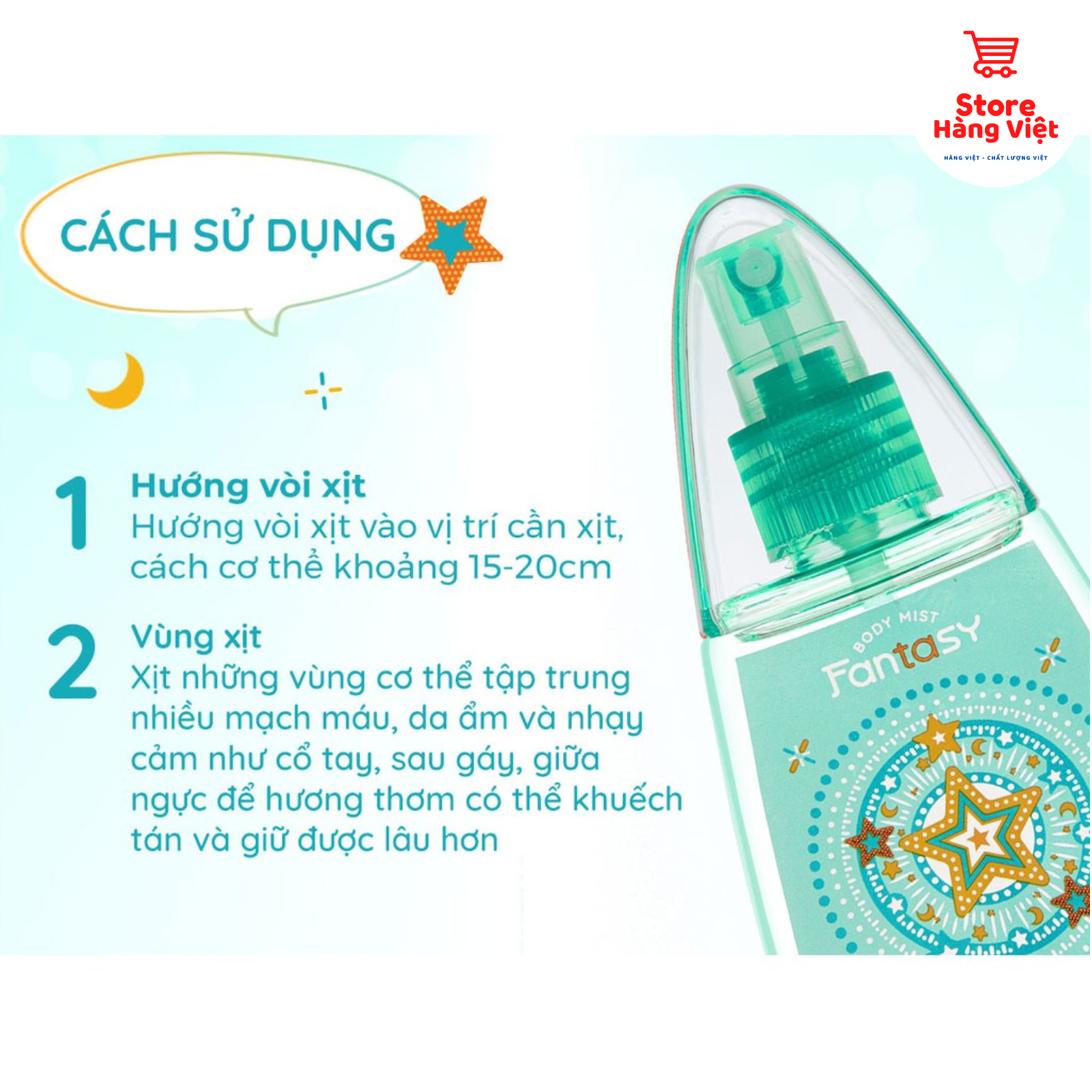 Nước Hoa Toàn Thân Fantasy Trendy 60 ml